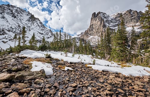 Preview: Lake Helene, Rocky Mountains, Colorado, USA.
