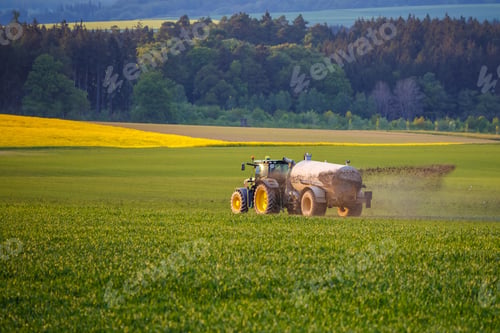 Preview: Mesmerizing shot of a tractor in a rural area