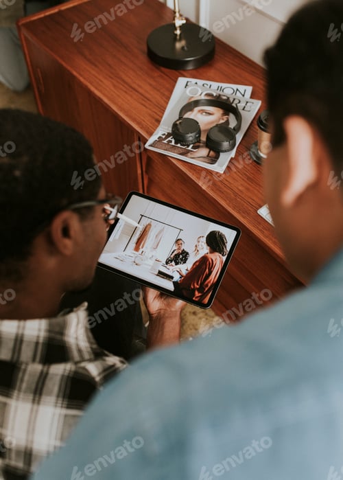 Preview: Business partners working on a project