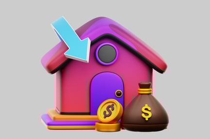 Preview: House price down