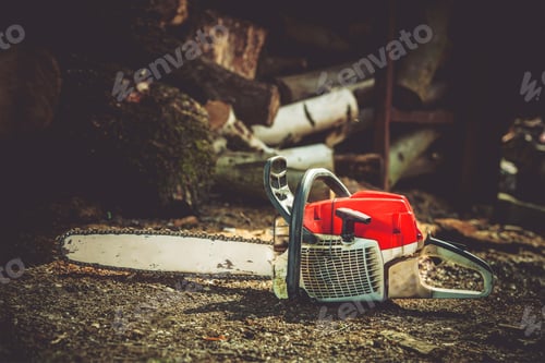 Preview: Gasoline Wood Cutter Works