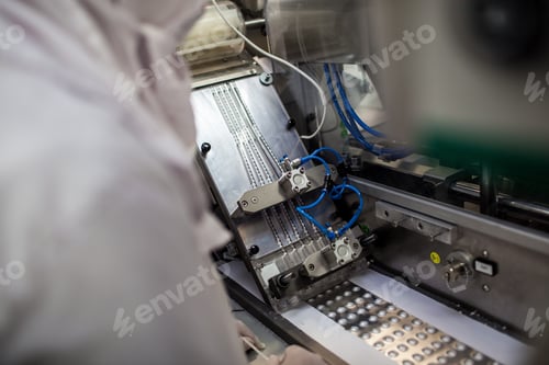 Preview: Man operating machine