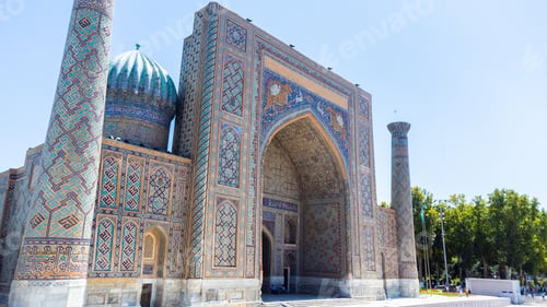 Preview: Registan Square in Samarkand Uzbekistan