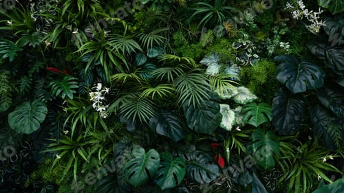 Preview: Creative nature green background.