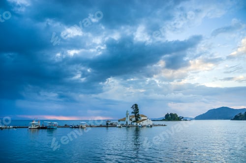 Preview: Pontikonisi and Vlacheraina monastery on the south of Corfu town