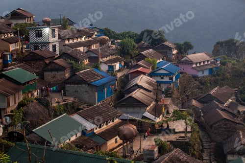Preview: Gurung village.