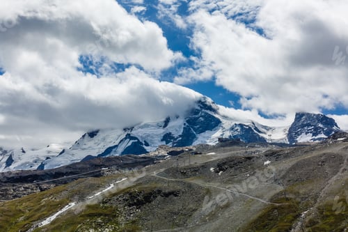 Preview: This wiewpoint is above the clouds, who surrounding another peaks in this area.