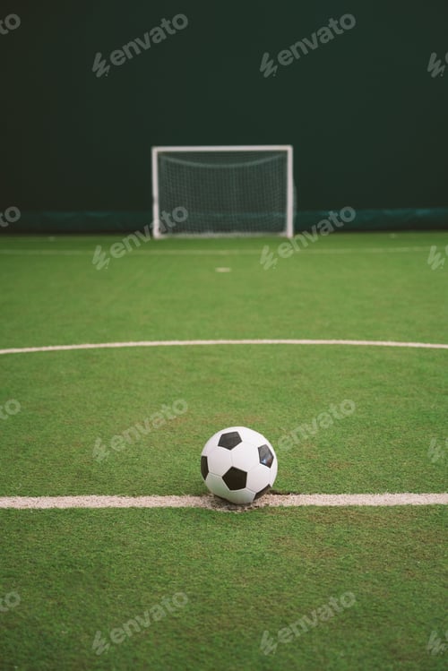Preview: Cinematic image of a soccer freestyle player making tricks with the ball.