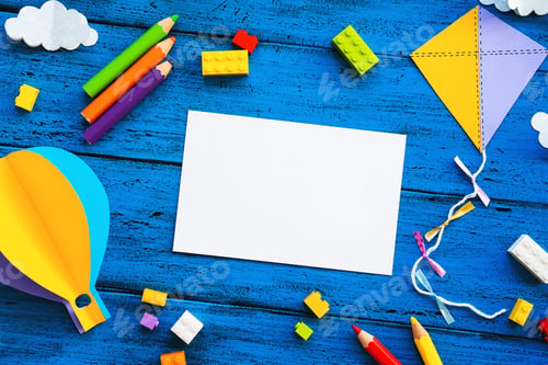 Preview: Сolourful creative children's background