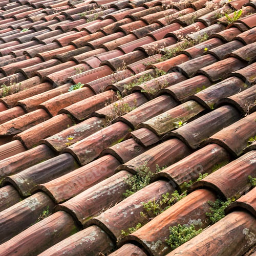 Preview: Old roofing tiles