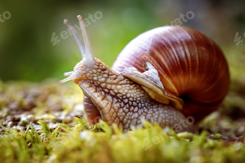 Preview: Helix pomatia also Roman snail, Burgundy snail
