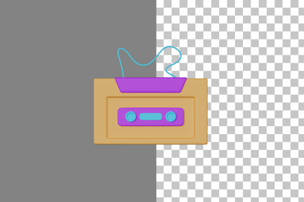 Preview: Tape 3D Icon