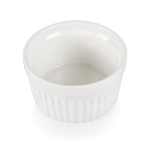 Preview: white ceramic bowl isolated on white background