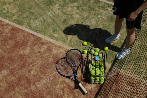 Preview: 31.05.22, Odessa, Ukraine: Concept of sport and sports lifestyle - tennis