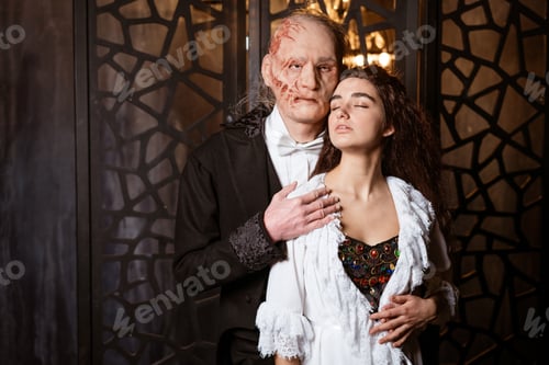 Preview: photo cosplay based on the musical The Phantom of the Opera