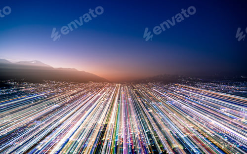 Preview: nightscape view of kathmandu velley