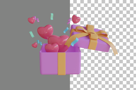 Preview: Love Surprise 3D Icon