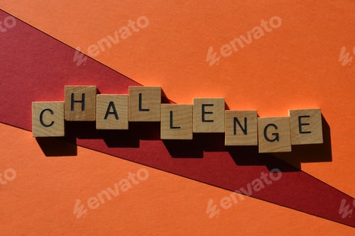 Preview: Challenge, word as banner headline