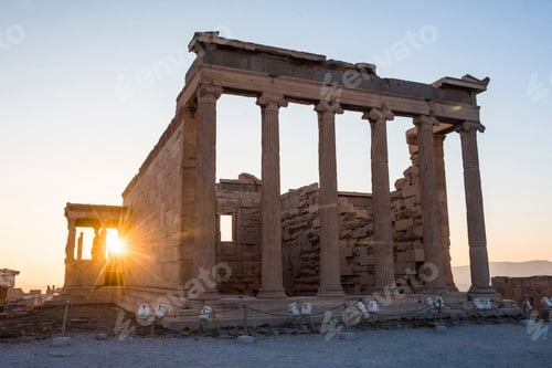 Preview: Acropolis at sunset, Athens, Attica Region, Greece, UNESCO World Heritage Site, Europe