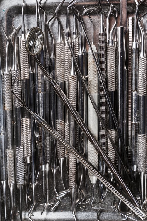 Preview: Different dental tools