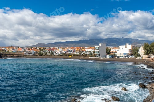 Preview: The beautiful beach of La Garita (Telde), Gran Canaria, Canary Islands
