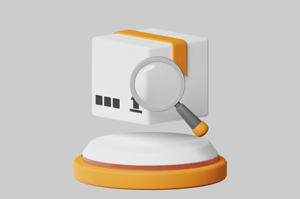 Preview: Shipping package inspection with magnifier