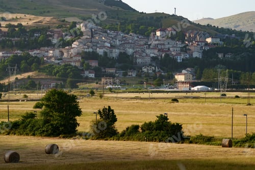 Preview: Mountain landscape at Roccaraso, Abruzzo, Italy