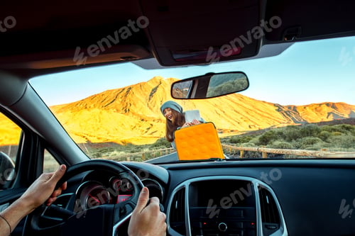 Preview: Young hitchhiker on the road