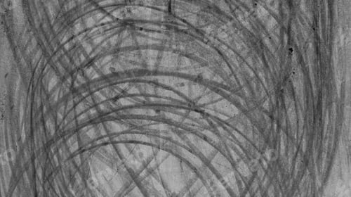 Preview: Aerial view tire track mark on asphalt tarmac road race track texture and background.