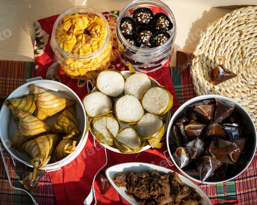 Preview: Traditional Malay Food and cookies during Ramadan and Eid Mubarak. Hari Raya Aidilfitri.