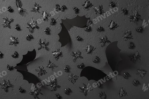Preview: Black Halloween Pattern