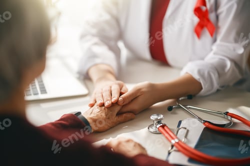 Preview: patient and a doctor in medical office
