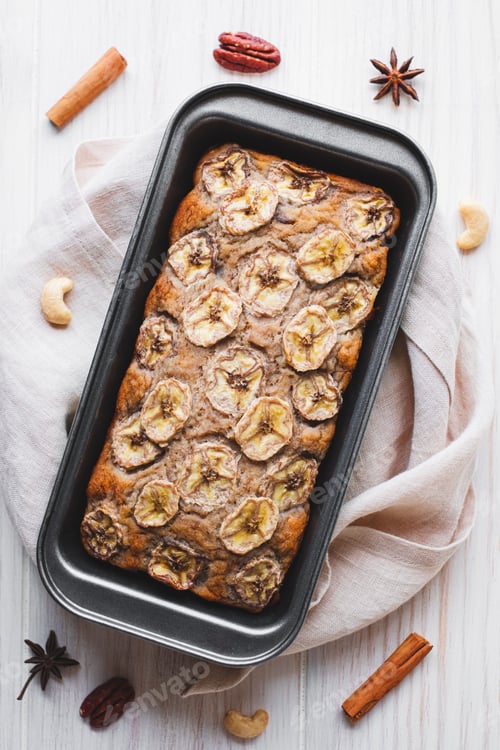 Preview: Banana bread.