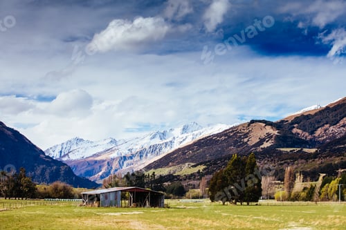 Preview: Landscape around Glenorchy and Paradise in New Zealand
