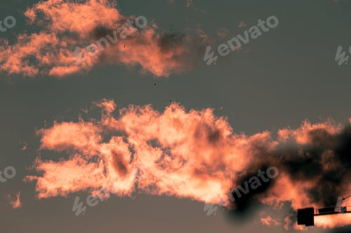 Preview: Low angle view of clouds in sky during sunset