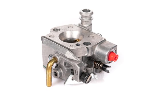 Preview: new aluminum carburetor on white background