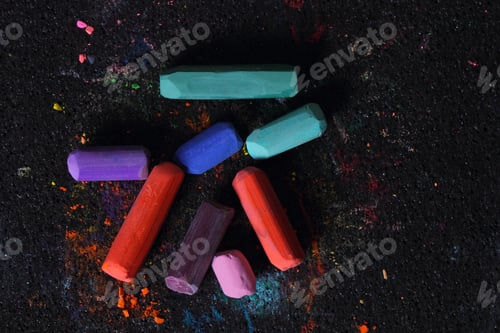 Preview: Pastel Square Of Different Colors Background Texture