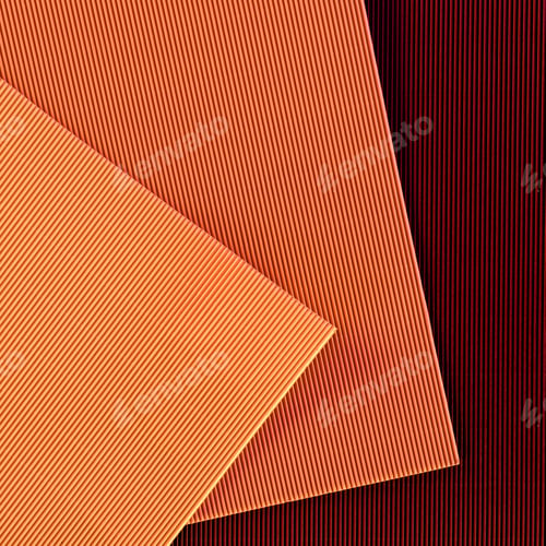 Preview: top view of arranged colorful paper sheets background