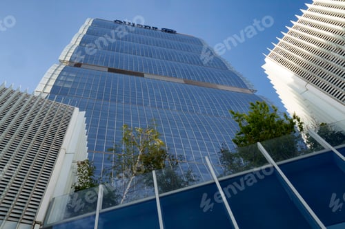 Preview: Citylife, modern park in Milan, Italy