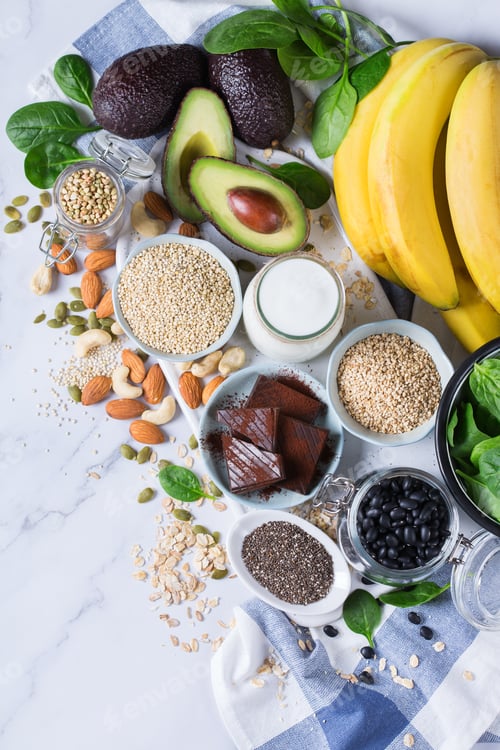 Preview: Food rich in magnesium, healthy eating and dieting