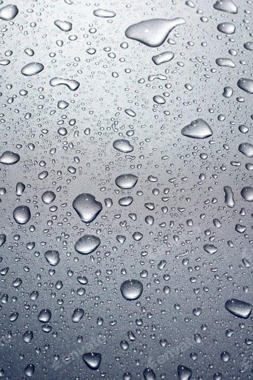 Preview: Background of droplet of on metallic surface