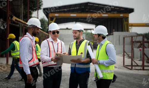 Preview: Architects a visit to the construction site.