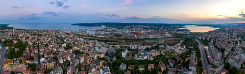 Preview: detail aerial panorama