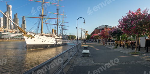 Preview: Panoramic view of Puerto Madero - Buenos Aires, Argentina