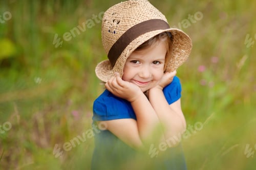 Preview: little girl smiling