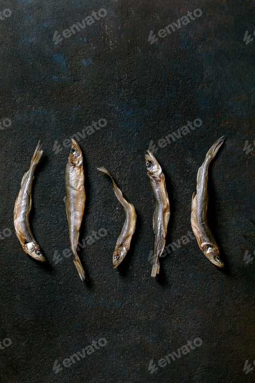 Preview: sun-dried sea fish smelt hamsa anchovy