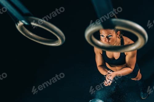 Preview: Cross training. Gymnastic rings exercising