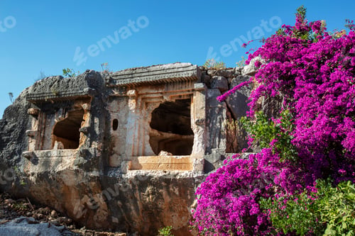 Preview: Few from simena castle to the kekova coast. Antalya, Turkey