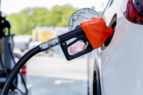 Preview: Refill and filling Oil Gas Fuel at station. Gas station - refueling.