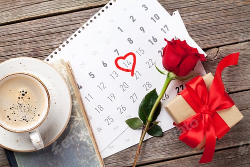 Preview: Valentines day greeting card